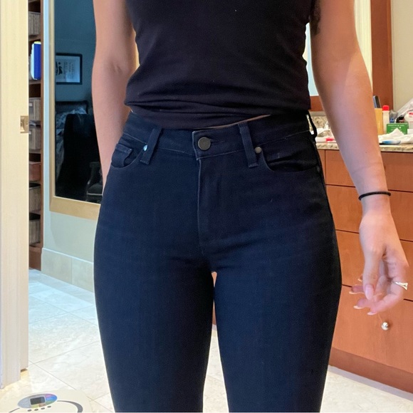 Size 25 Paige low rise skinny jeans - Picture 2 of 6